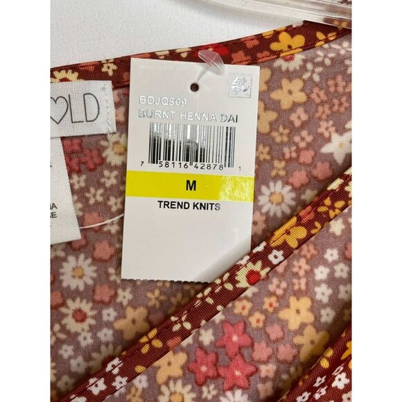 Planet Gold Long Sleeve Boho Top MEDIUM (2323) - Picture 4 of 4